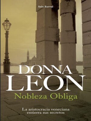 cover image of Nobleza obliga